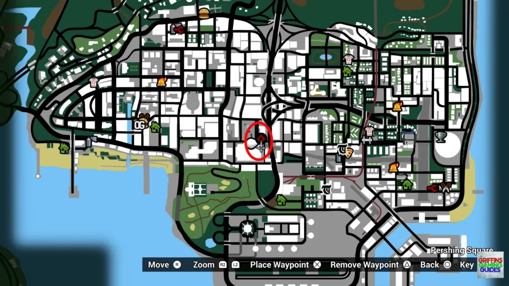 Grand Theft Auto San Andreas Balla Spray Tags Tag 43 map