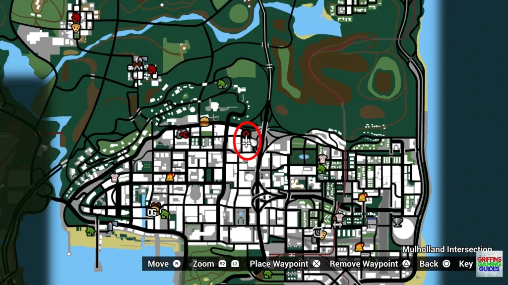 Grand Theft Auto San Andreas Balla Spray Tags Tag 46 map