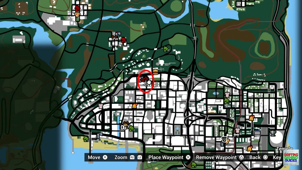 Grand Theft Auto San Andreas Balla Spray Tags Tag 47 map