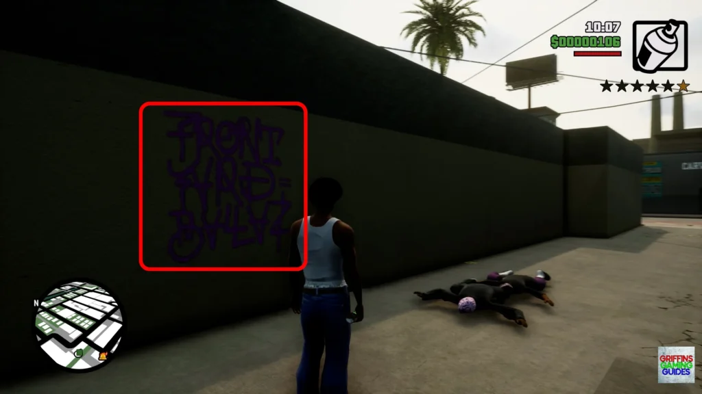 Grand Theft Auto San Andreas Balla Spray Tags Tag 5