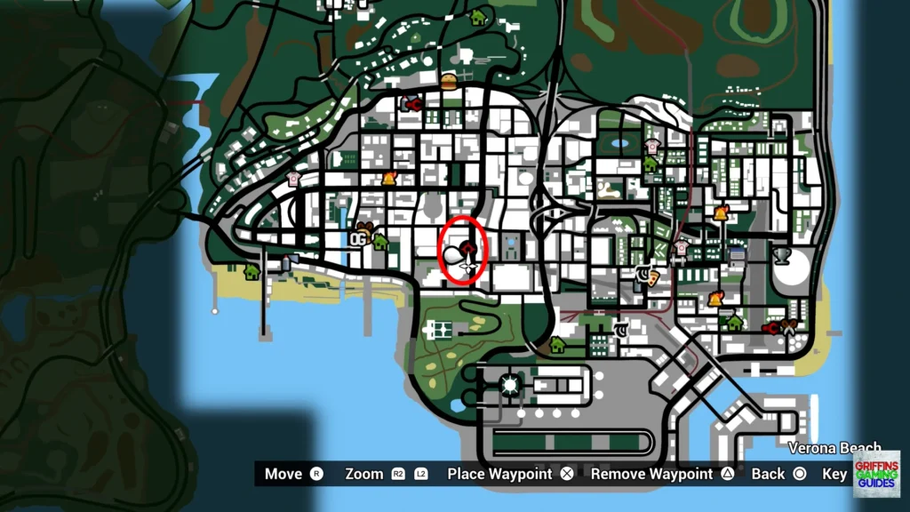 Grand Theft Auto San Andreas Balla Spray Tags Tag 52 map