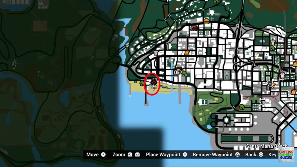 Grand Theft Auto San Andreas Balla Spray Tags Tag 54 map