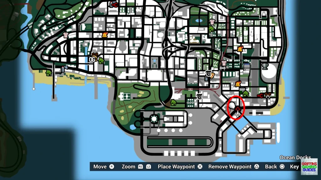 Grand Theft Auto San Andreas Balla Spray Tags Tag 9 map