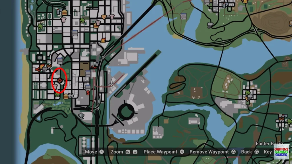 Grand Theft Auto San Andreas Snapshot 13 map