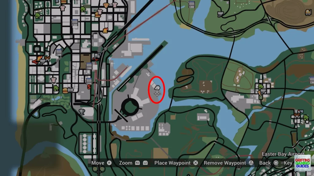 Grand Theft Auto San Andreas Snapshot 2 map