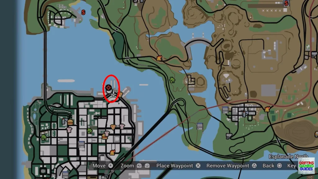 Grand Theft Auto San Andreas Snapshot 21 map