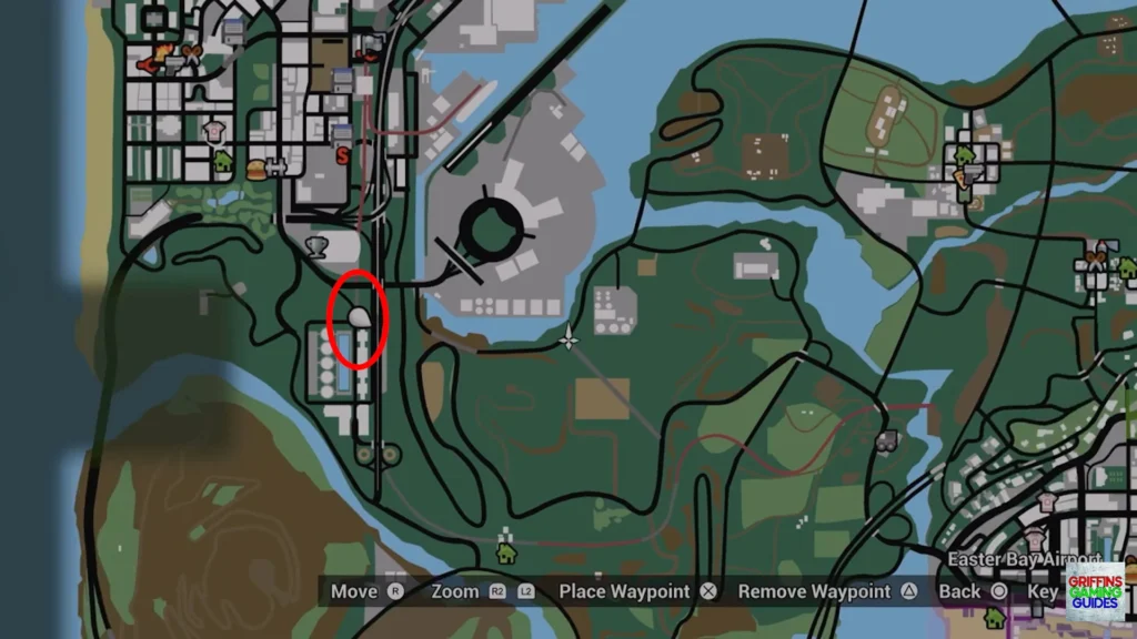 Grand Theft Auto San Andreas Snapshot 5 map