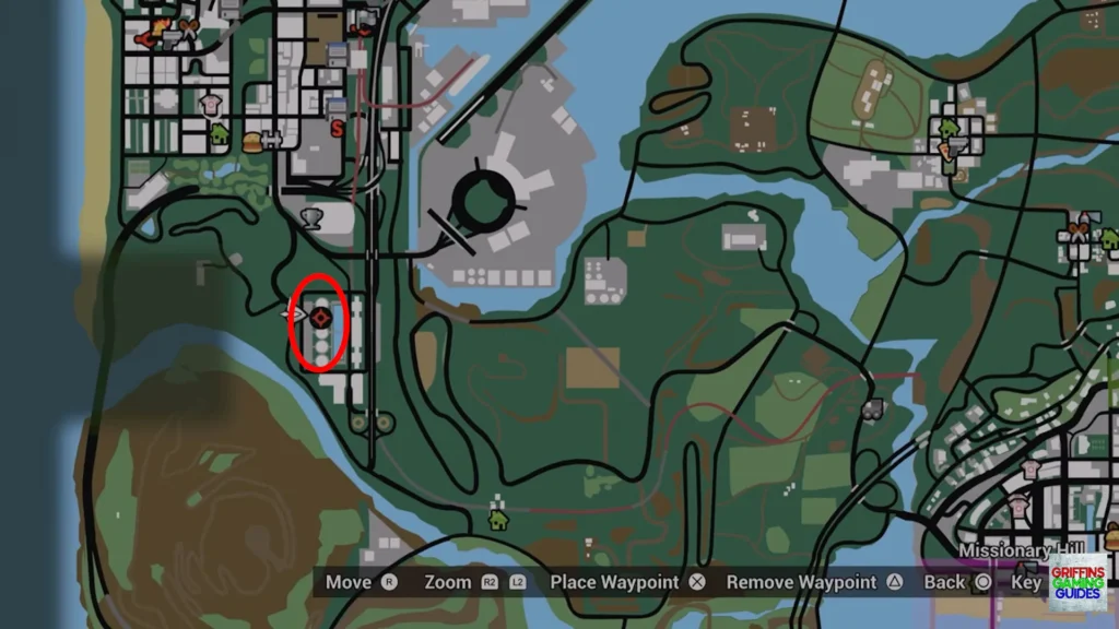 Grand Theft Auto San Andreas Snapshot 6 map