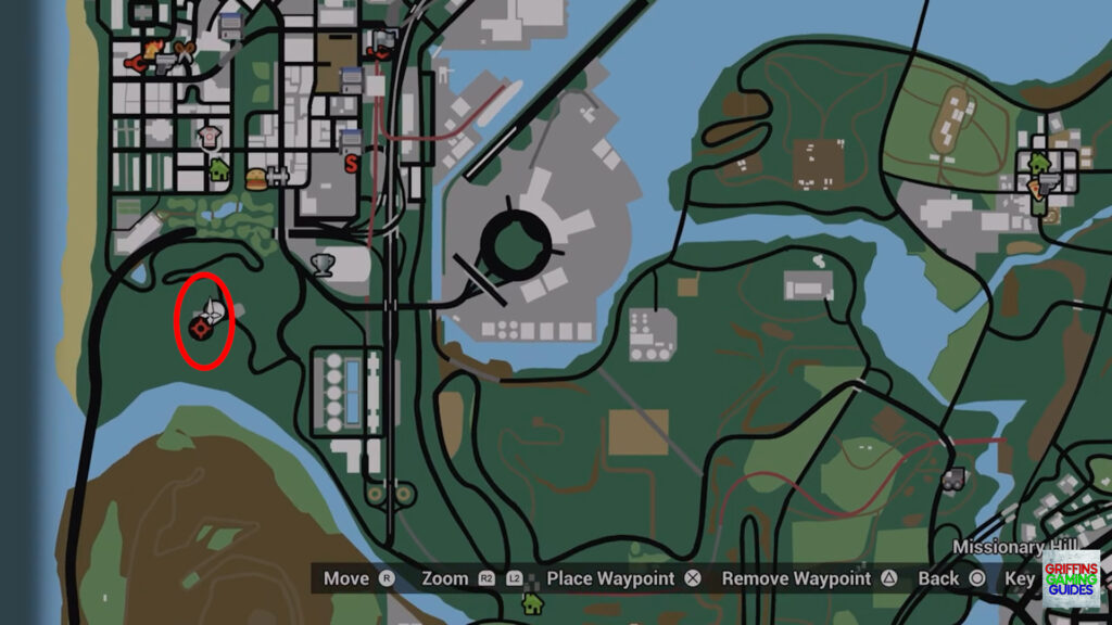 Grand Theft Auto San Andreas Snapshot 7 map