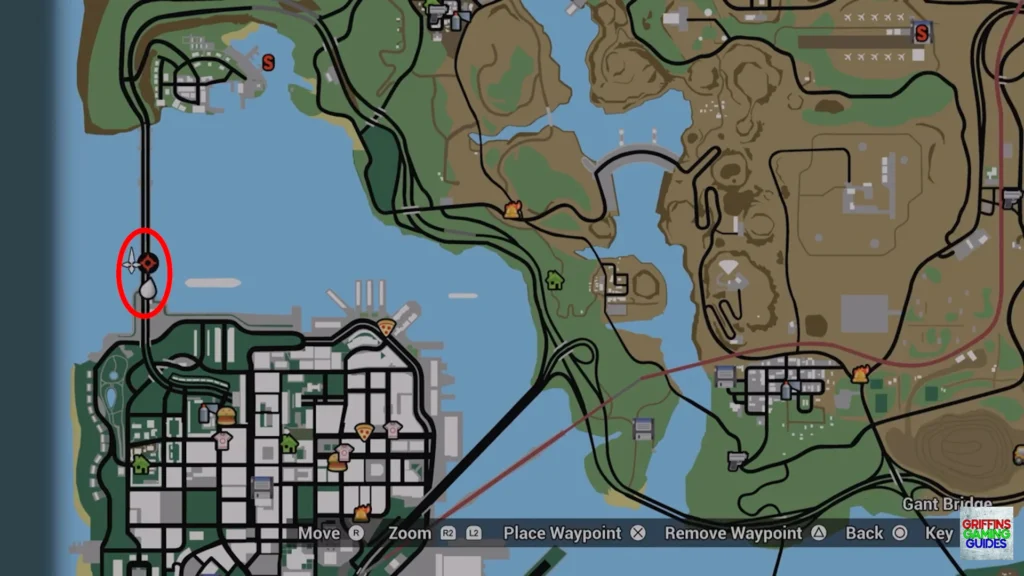 Grand Theft Auto San Andreas Snapshots 19 map