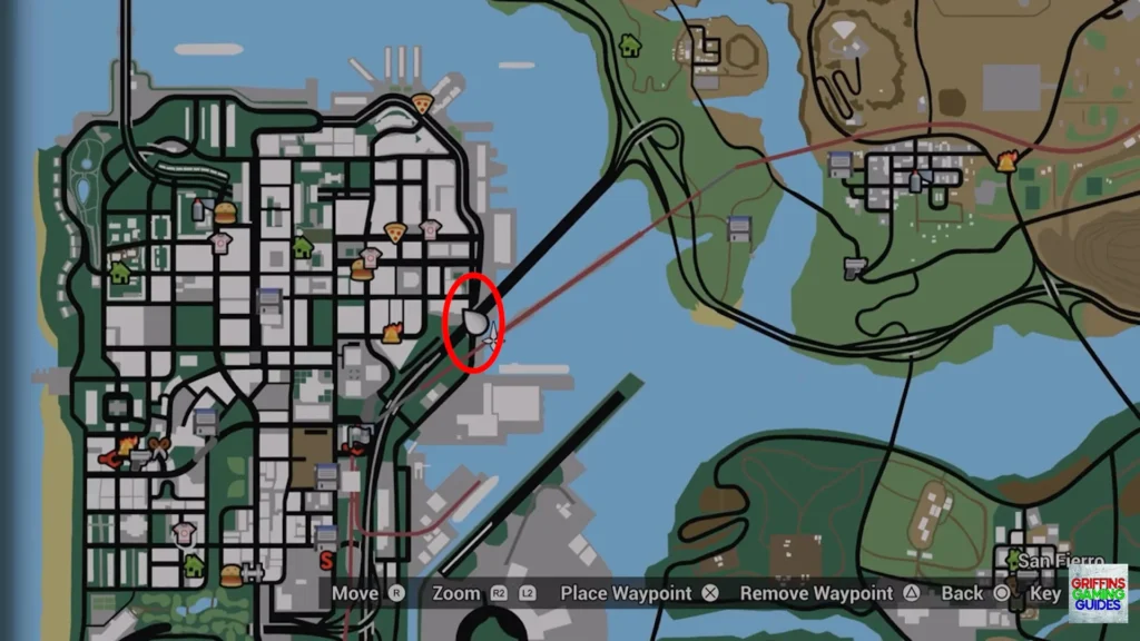 Grand Theft Auto San Andreas Snapshots 26 map