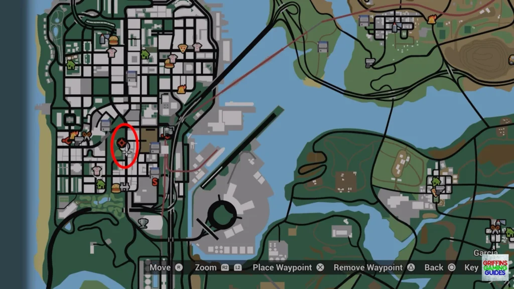 Grand Theft Auto San Andreas Snapshots 34 map