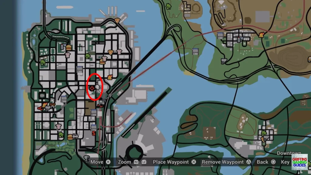Grand Theft Auto San Andreas Snapshots 40 map