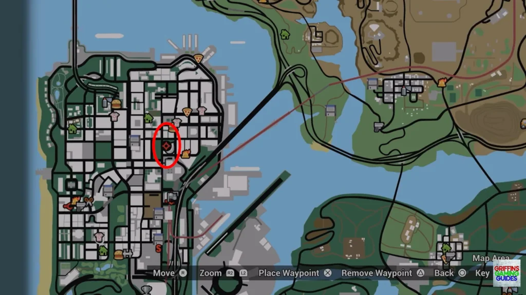 Grand Theft Auto San Andreas Snapshots 42 map