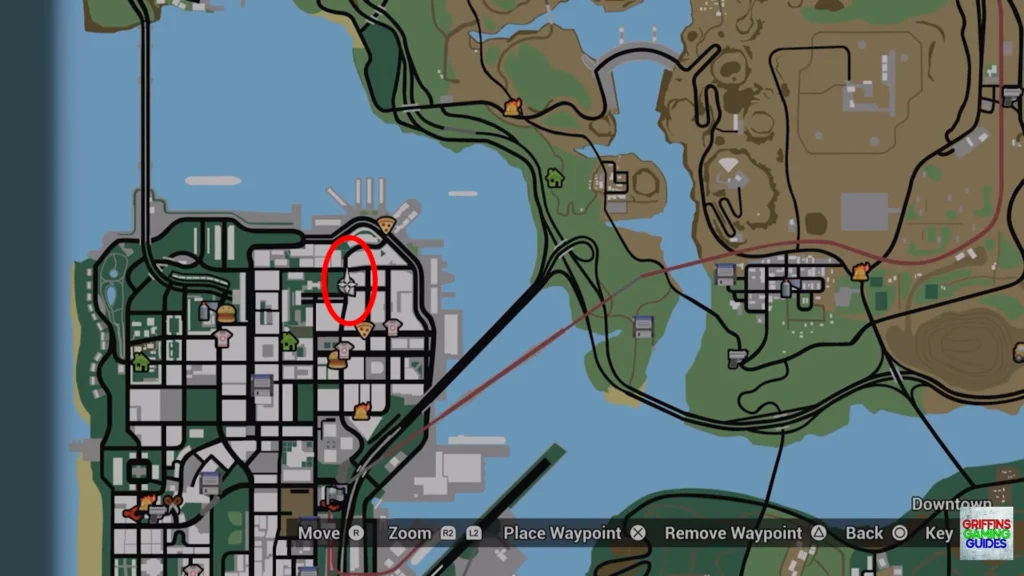 Grand Theft Auto San Andreas Snapshots 44 map