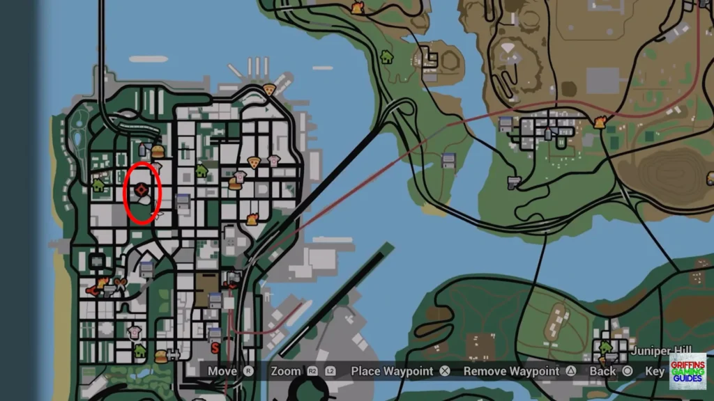 Grand Theft Auto San Andreas Snapshots 47 map