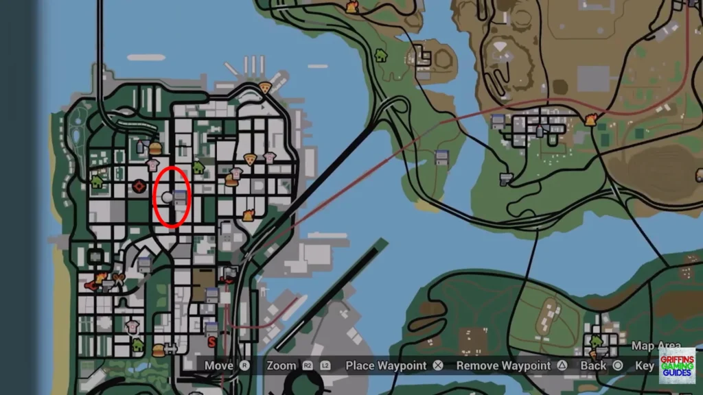 Grand Theft Auto San Andreas Snapshots 48 map
