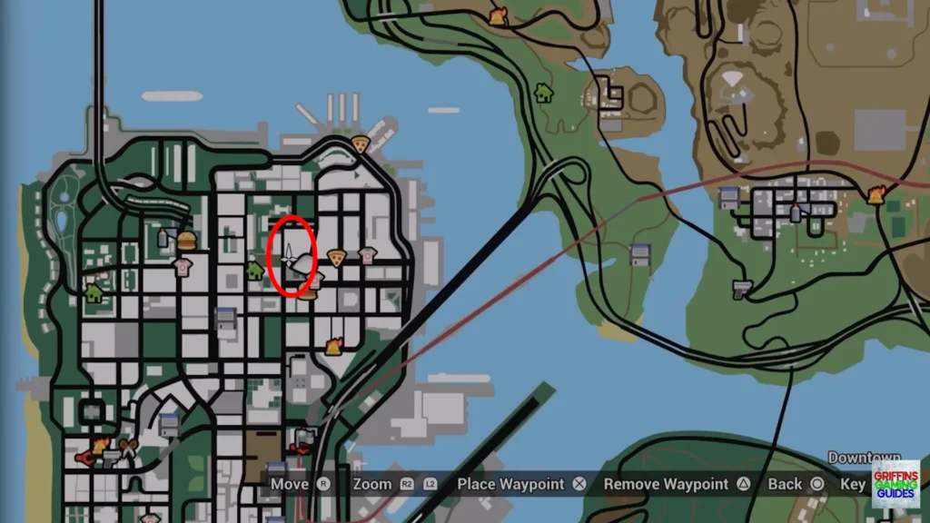 Grand Theft Auto San Andreas Snapshots 50 map