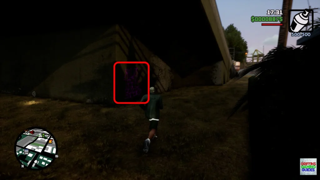 Grand Theft Auto San Andreas Spray Tag Tag 7