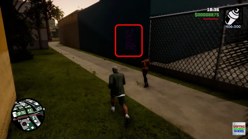 Grand Theft Auto San Andreas Spray Tag Tag 8