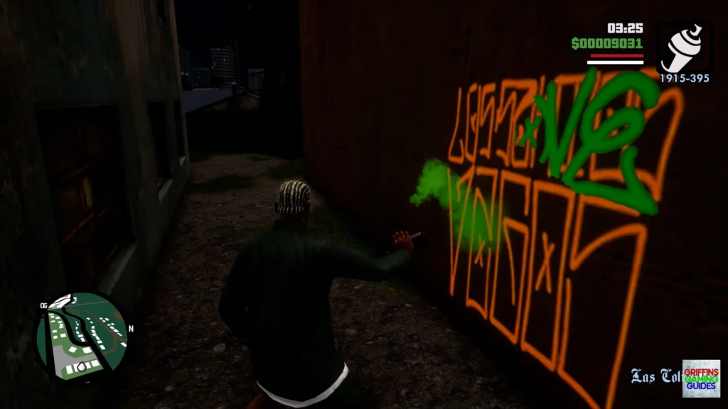 Grand Theft Auto San Andreas Vagos Spray Tags Tag 14 Covered