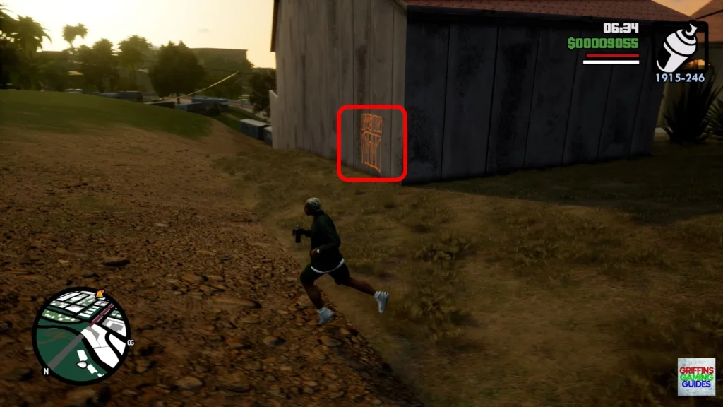 Grand Theft Auto San Andreas Vagos Spray Tags Tag 16