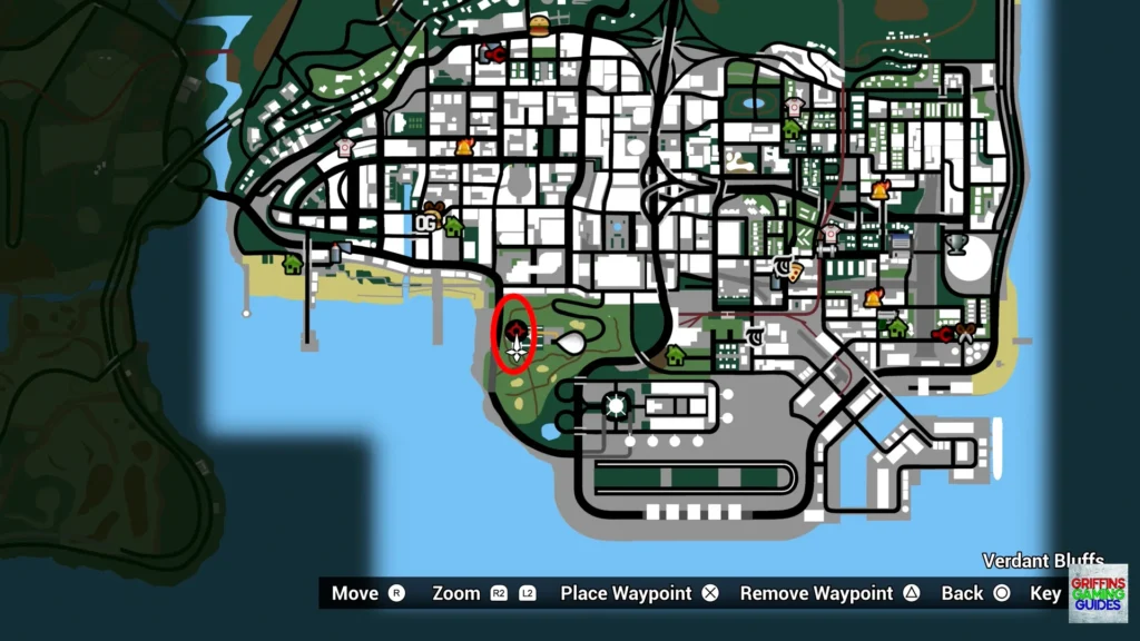 Grand Theft Auto San Andreas Vagos Spray Tags Tag 24 map