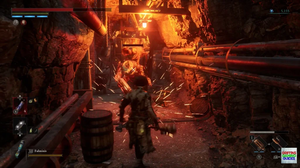 Lies of P Puppet of the Future boss guide Defeat Fire Sentinel