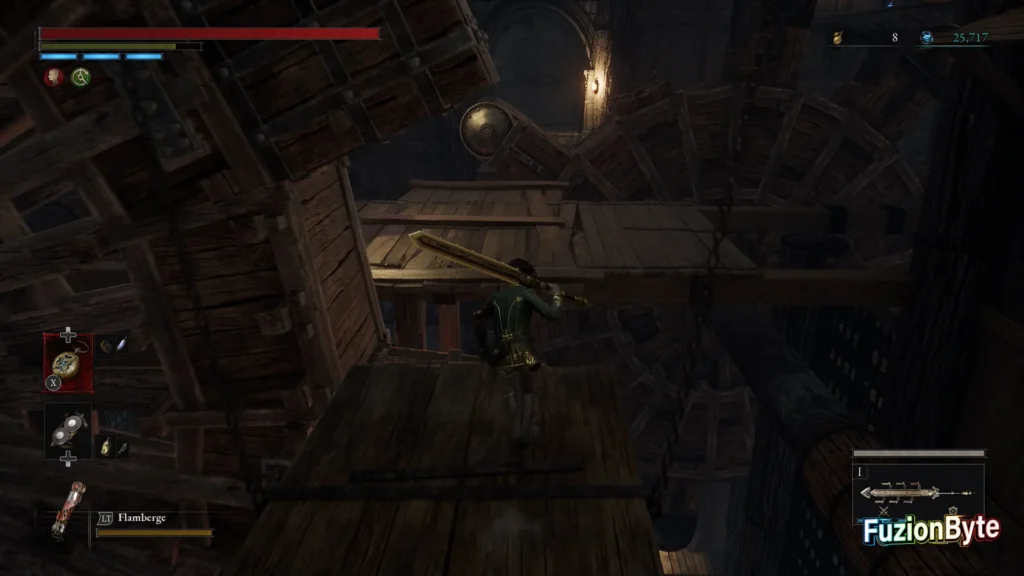 Lies of P End of Riddles trophy guide St Frangelico Cathedral Chapel Trinity Sanctum Run back through the cogs