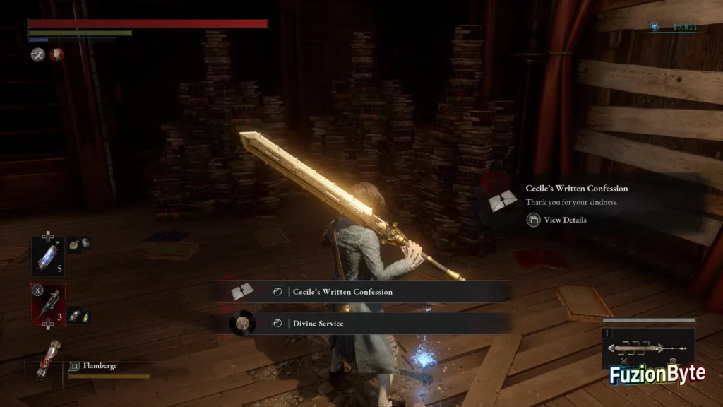 Lies of P Golden Melody trophy guide Divine Service Record