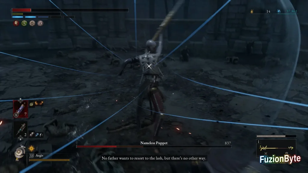 Lies of P Nameless Puppet boss guide Avoid Uppercuts