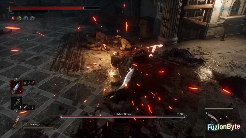 Lies of P Robber Weasel boss guide Perform Perfect Guards