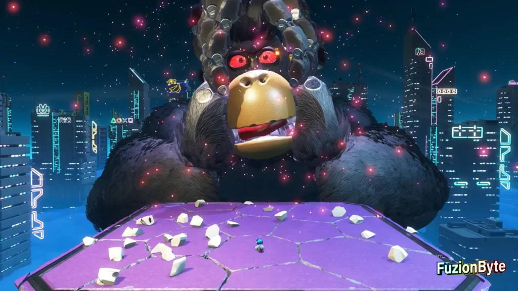 Astro Bot Gorilla Nebula Bot Locations Mighty Chewy Defeat Chewy