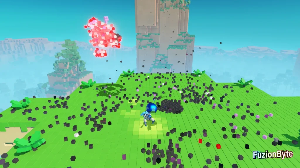 Astro Bot Gorilla Nebula Bot Locations Retro Rampage Defeat Bunnies