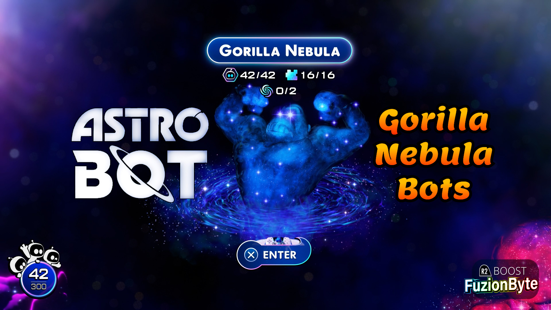 Astro Bot Gorilla Nebula Bot locations