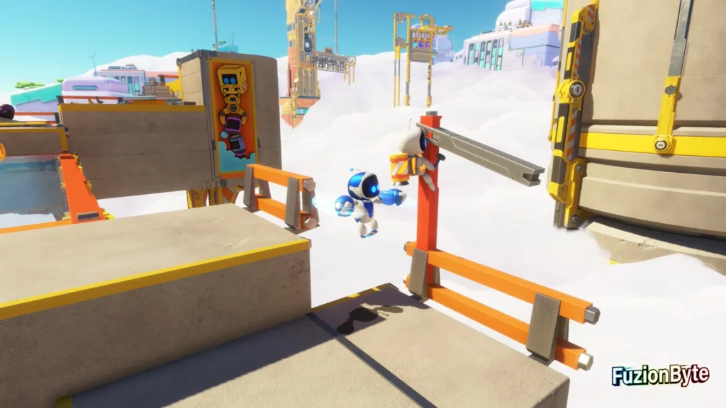 Astro Bot Gorilla Nebula Construction Derby Bot Locations Bot 1