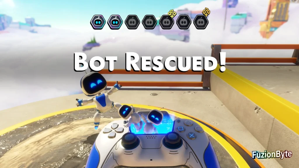Astro Bot Gorilla Nebula Construction Derby Bot Locations Bot 2