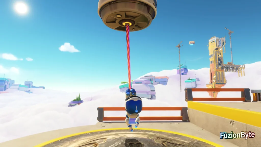 Astro Bot Gorilla Nebula Construction Derby Bot Locations Bot 2 Pull the wires