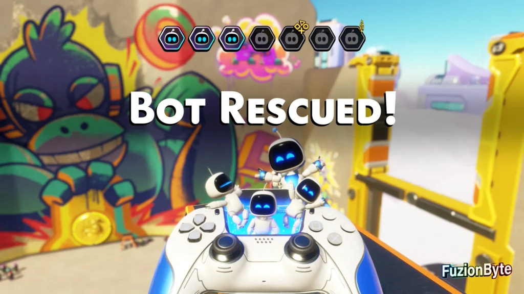 Astro Bot Gorilla Nebula Construction Derby Bot Locations Bot 3