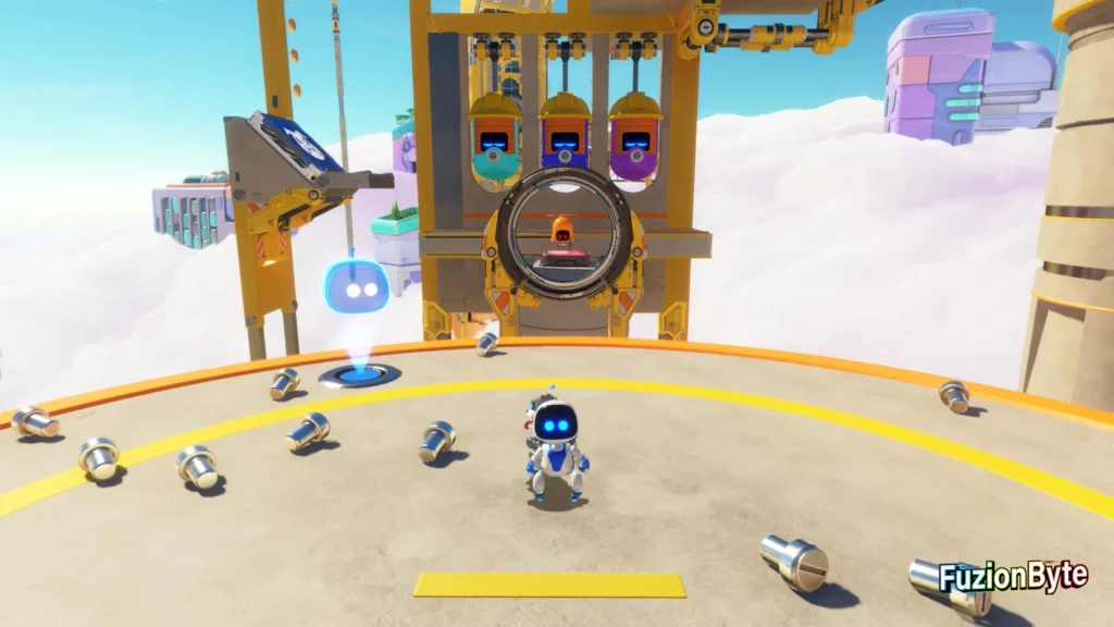 Astro Bot Gorilla Nebula Construction Derby Bot Locations Bot 5, Lovestruck Lyricist Jump to the platform