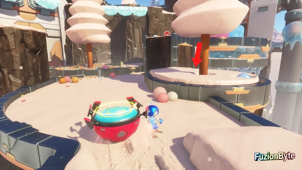 Astro Bot Gorilla Nebula Creamy Canyon Bot Locations Bot 2 Drop Down