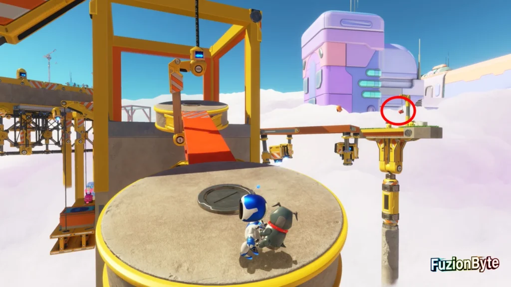 Astro Bot Gorilla Nebula Construction Derby Bot Locations Bot 7, Shredding Sheep Location