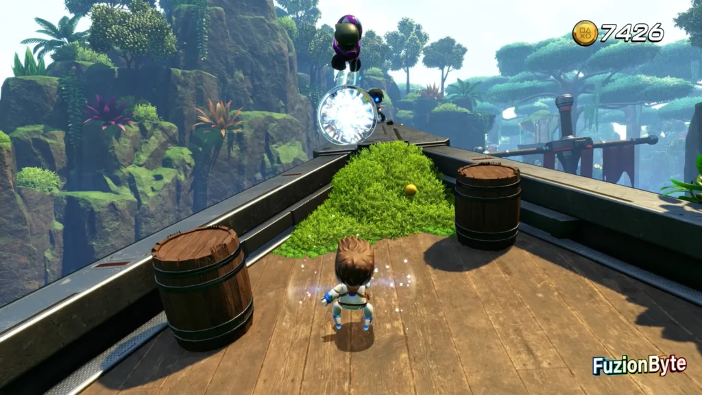 Astro Bot Serpent Starway Dude Raiding Bot locations Bot 1, Looting Virtuoso defeat enemies