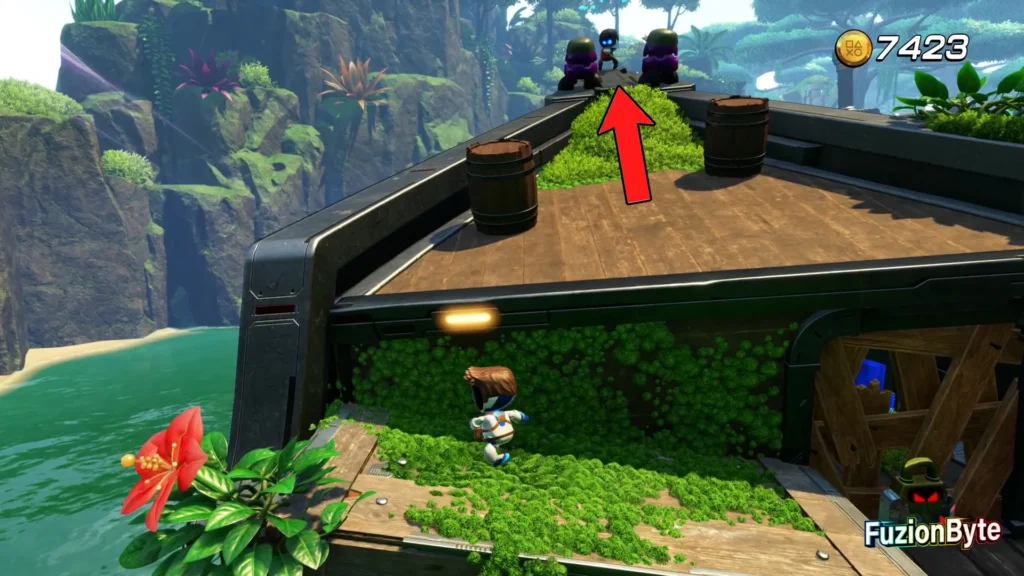 Astro Bot Serpent Starway Dude Raiding Bot locations Bot 1, Looting Virtuoso location