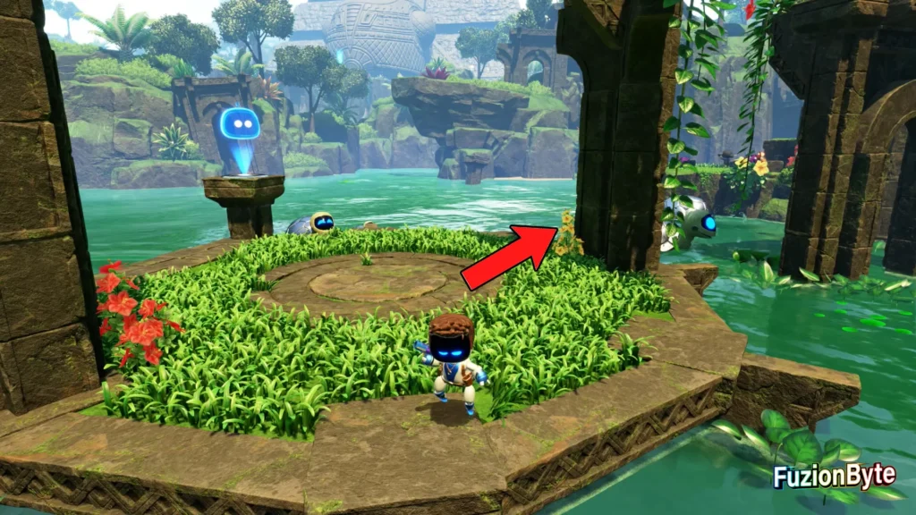 Astro Bot Serpent Starway Dude Raiding Bot locations Bot 3, No Nonsense Merc Go right