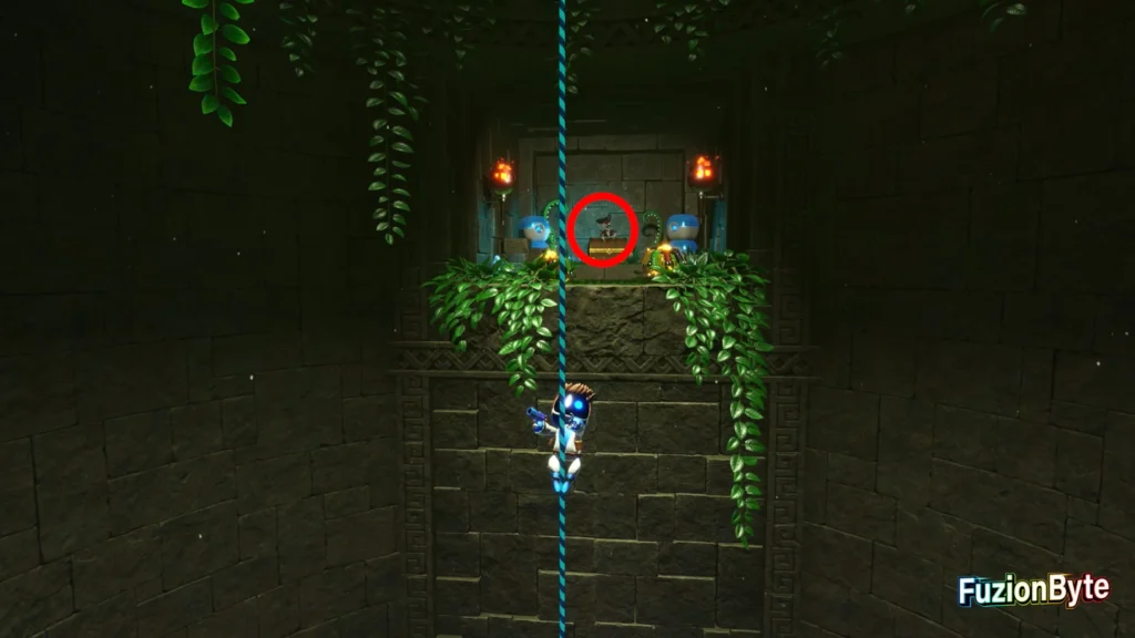 Astro Bot Serpent Starway Dude Raiding Bot locations Bot 5 False Ancestor Jump off rope