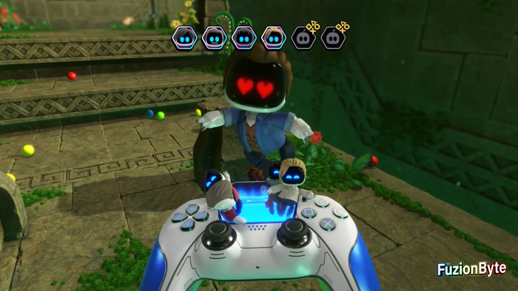 Astro Bot Serpent Starway Dude Raiding Bot locations Bot 6 Prodigal Brother Bot rescued
