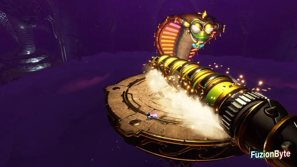 Astro Bot Serpent Starway Lady Venomara bot location Avoid tail slam