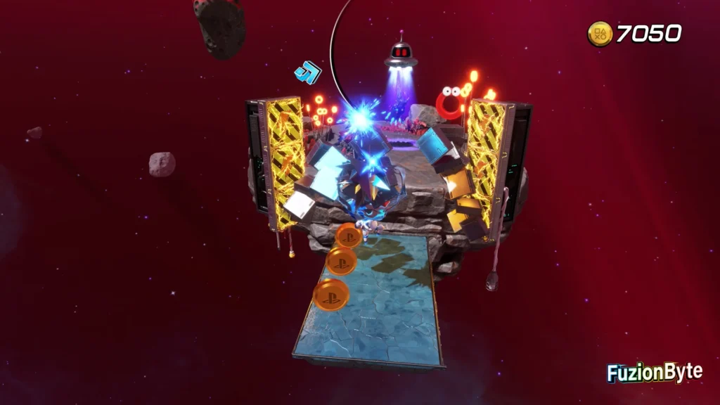 Astro Bot Serpent Starway Magnetic Mayhem Bot Location Avoid electrical plates