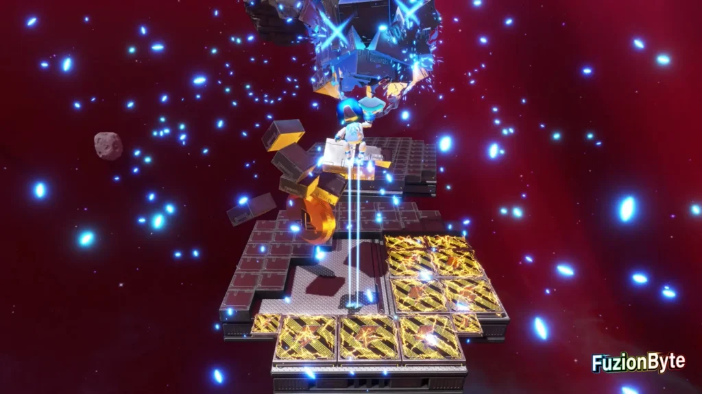 Astro Bot Serpent Starway Magnetic Mayhem Bot Location Jump far